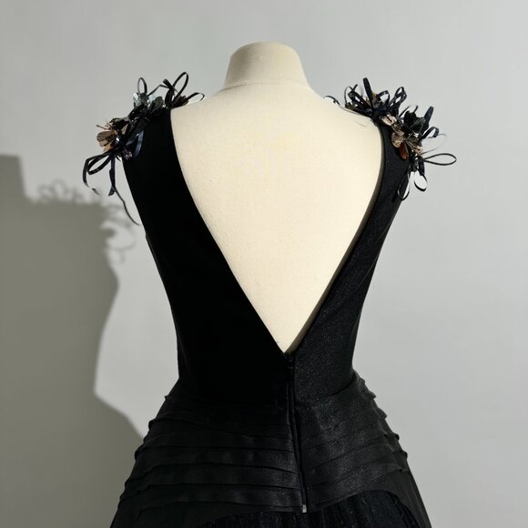 Brand New US 8 GEMY MAALOUF A-Line Evening Gown - Picture 7 of 12